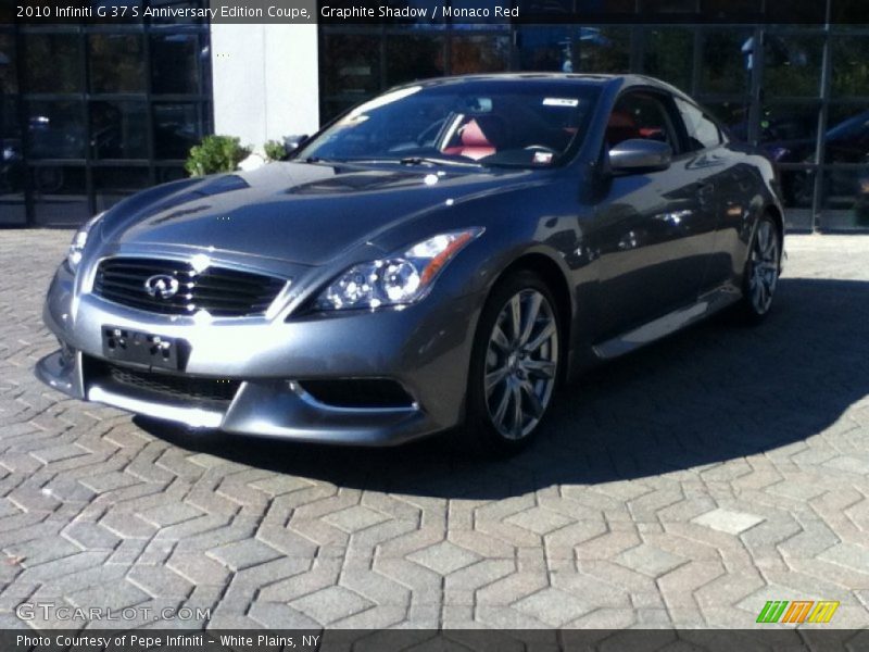 Graphite Shadow / Monaco Red 2010 Infiniti G 37 S Anniversary Edition Coupe