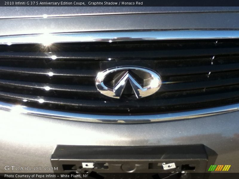 Graphite Shadow / Monaco Red 2010 Infiniti G 37 S Anniversary Edition Coupe