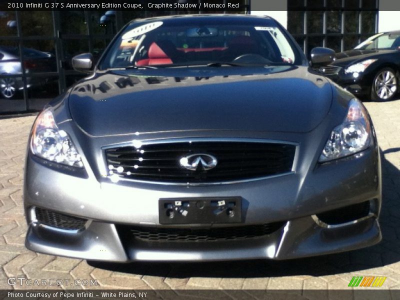 Graphite Shadow / Monaco Red 2010 Infiniti G 37 S Anniversary Edition Coupe