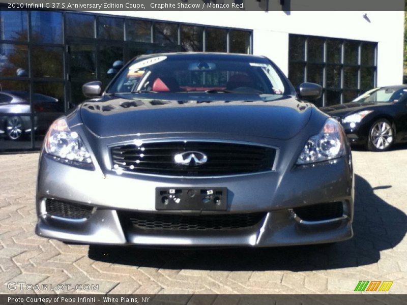 Graphite Shadow / Monaco Red 2010 Infiniti G 37 S Anniversary Edition Coupe