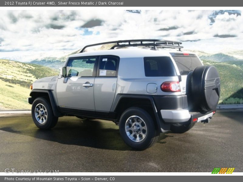Silver Fresco Metallic / Dark Charcoal 2012 Toyota FJ Cruiser 4WD