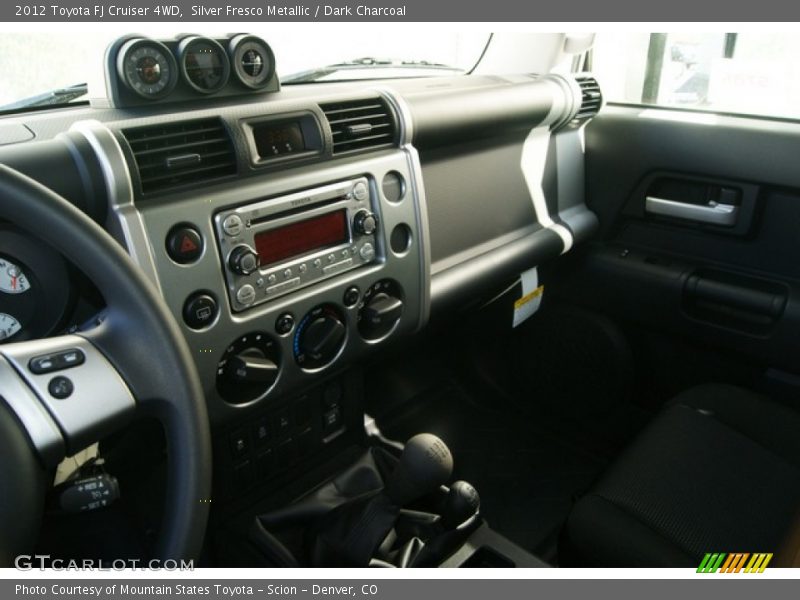 Silver Fresco Metallic / Dark Charcoal 2012 Toyota FJ Cruiser 4WD