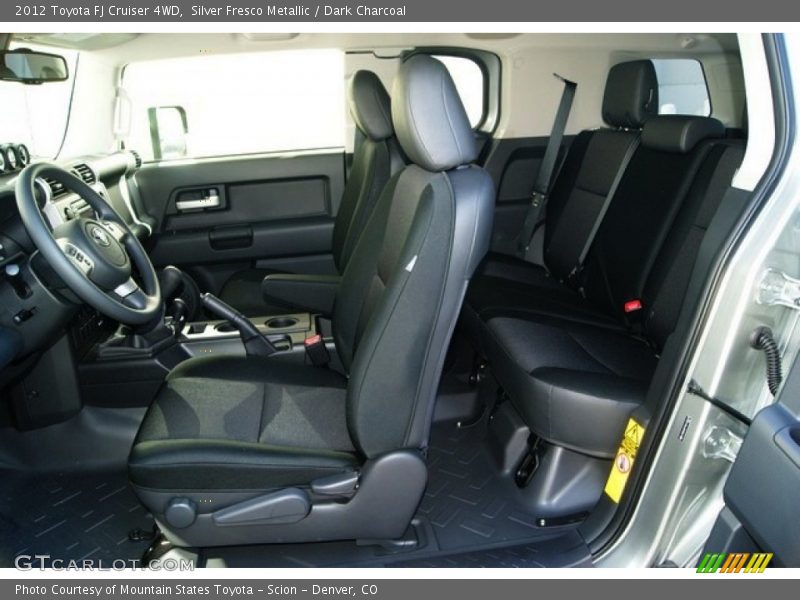 Silver Fresco Metallic / Dark Charcoal 2012 Toyota FJ Cruiser 4WD