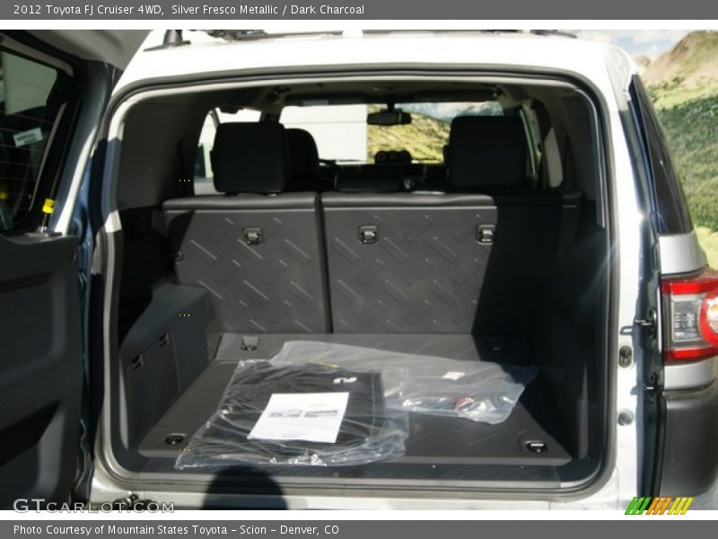 Silver Fresco Metallic / Dark Charcoal 2012 Toyota FJ Cruiser 4WD