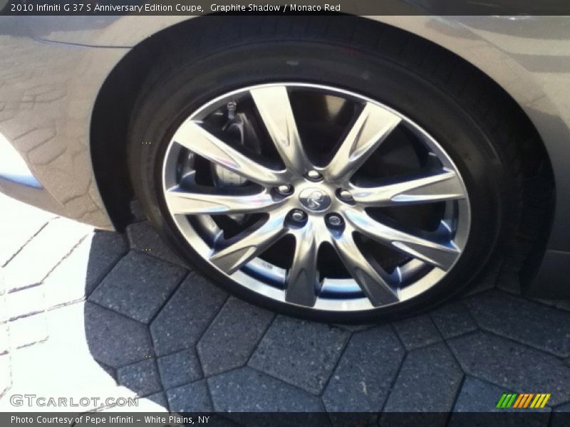  2010 G 37 S Anniversary Edition Coupe Wheel