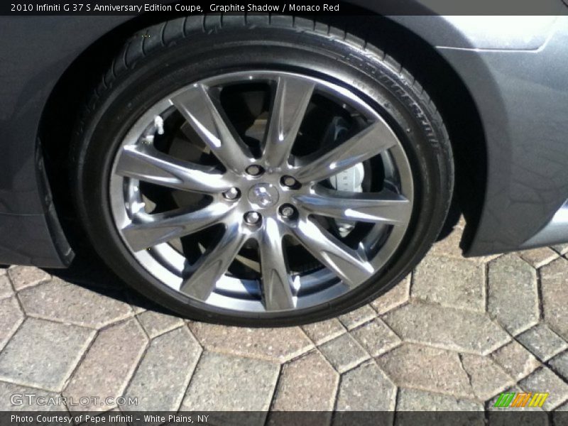 Graphite Shadow / Monaco Red 2010 Infiniti G 37 S Anniversary Edition Coupe
