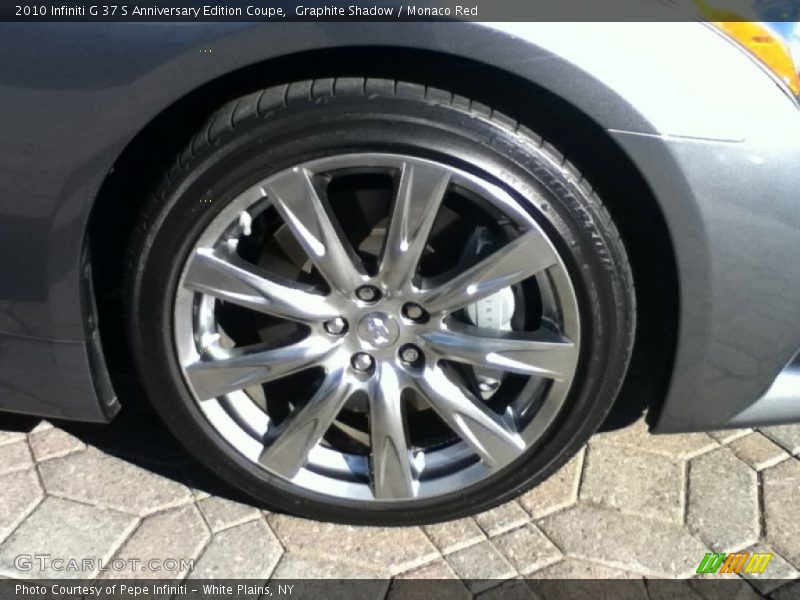 Graphite Shadow / Monaco Red 2010 Infiniti G 37 S Anniversary Edition Coupe