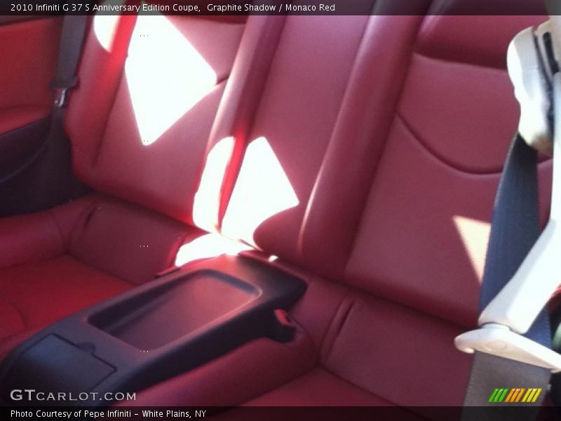 Graphite Shadow / Monaco Red 2010 Infiniti G 37 S Anniversary Edition Coupe