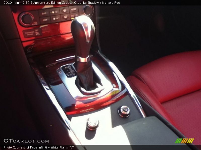 Graphite Shadow / Monaco Red 2010 Infiniti G 37 S Anniversary Edition Coupe