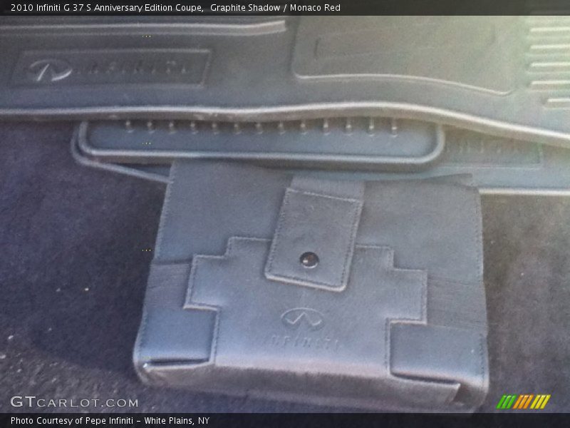 Graphite Shadow / Monaco Red 2010 Infiniti G 37 S Anniversary Edition Coupe