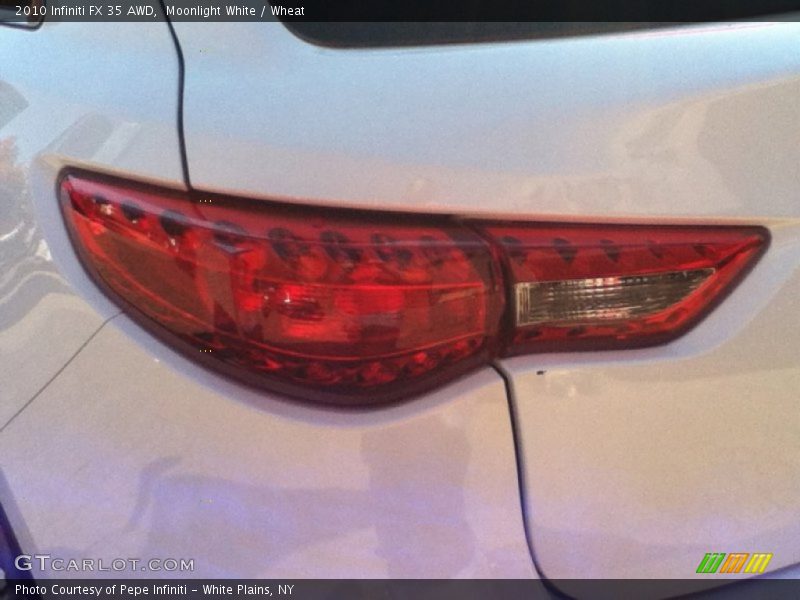 Moonlight White / Wheat 2010 Infiniti FX 35 AWD