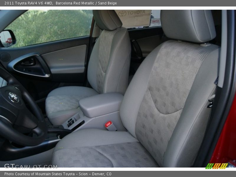Barcelona Red Metallic / Sand Beige 2011 Toyota RAV4 V6 4WD
