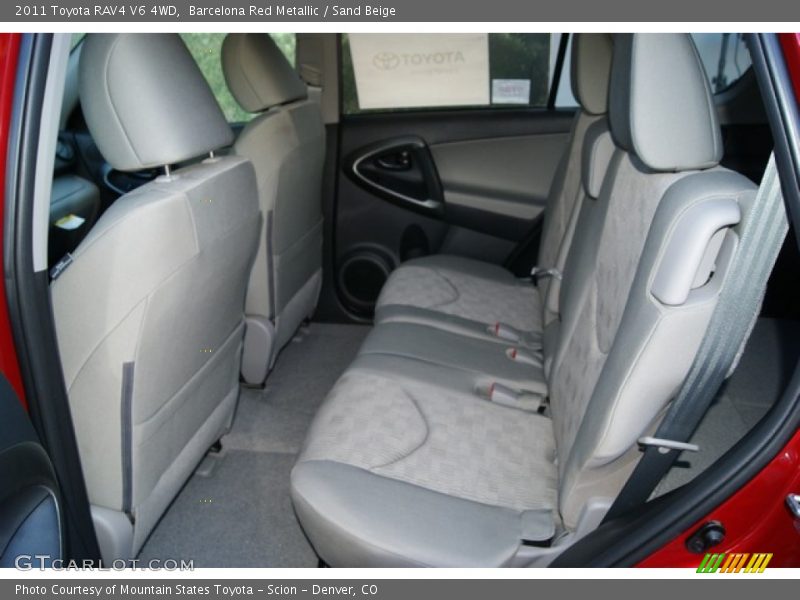 Barcelona Red Metallic / Sand Beige 2011 Toyota RAV4 V6 4WD