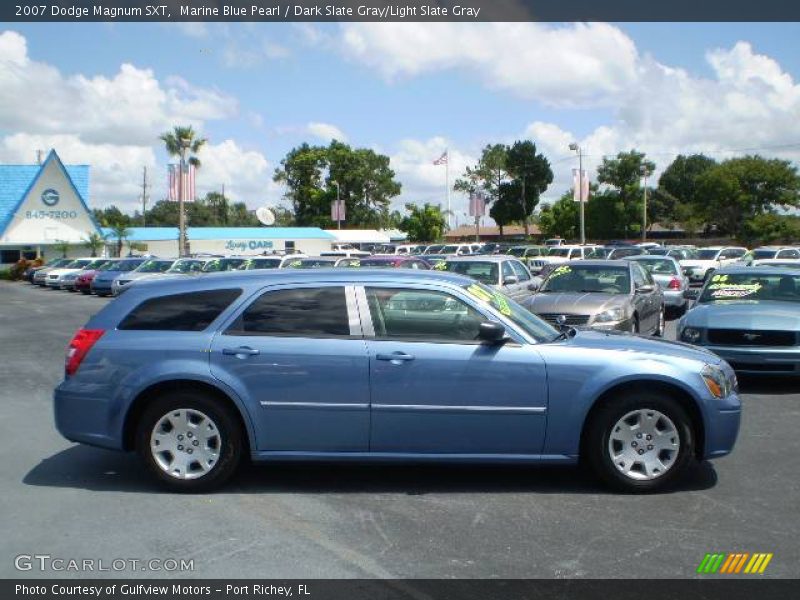 Marine Blue Pearl / Dark Slate Gray/Light Slate Gray 2007 Dodge Magnum SXT