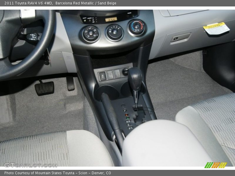 Barcelona Red Metallic / Sand Beige 2011 Toyota RAV4 V6 4WD