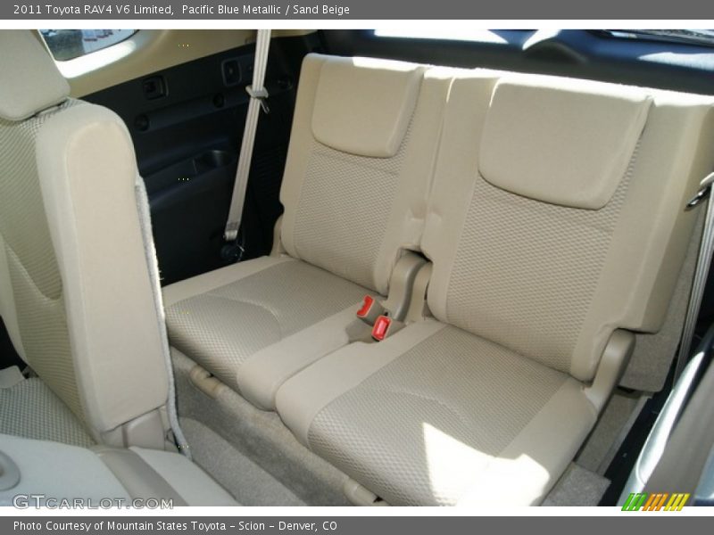 Pacific Blue Metallic / Sand Beige 2011 Toyota RAV4 V6 Limited