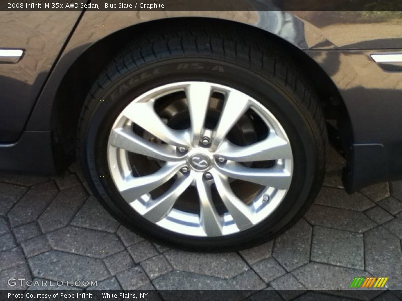 Blue Slate / Graphite 2008 Infiniti M 35x AWD Sedan
