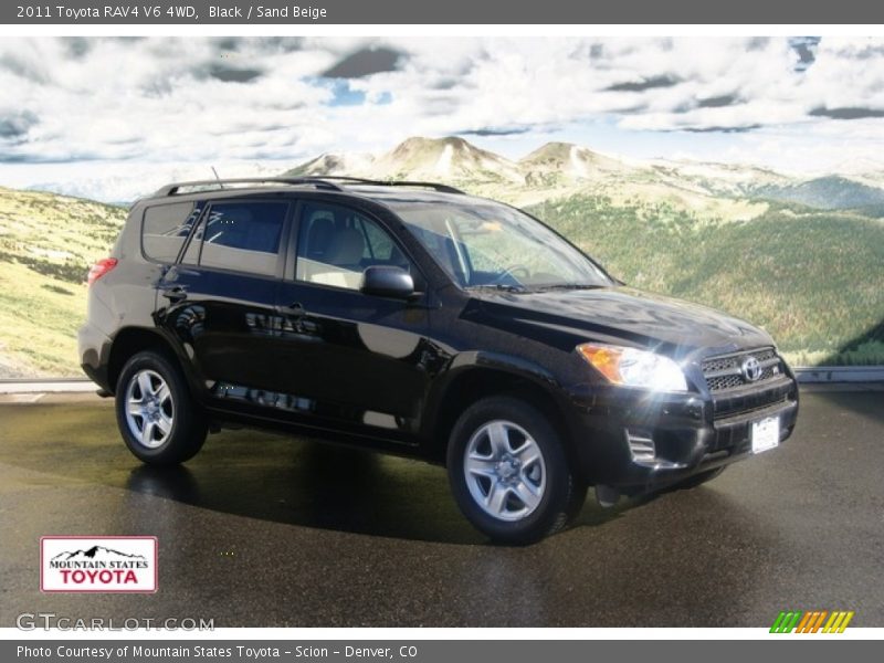 Black / Sand Beige 2011 Toyota RAV4 V6 4WD