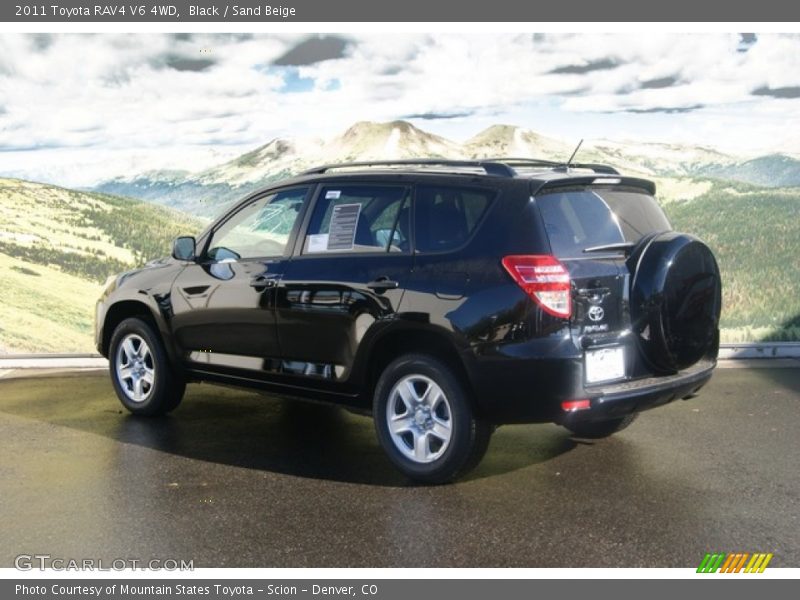 Black / Sand Beige 2011 Toyota RAV4 V6 4WD