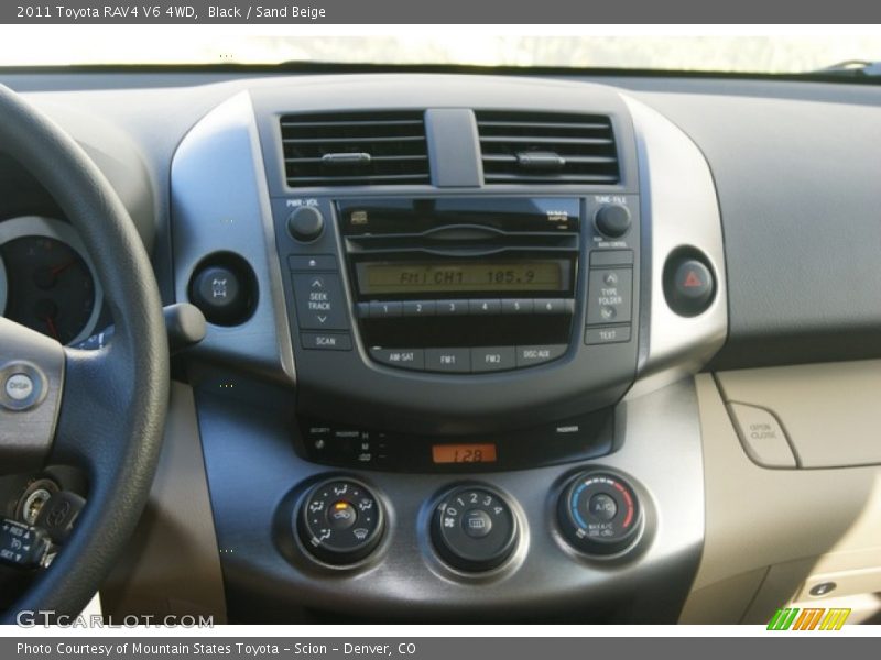 Black / Sand Beige 2011 Toyota RAV4 V6 4WD