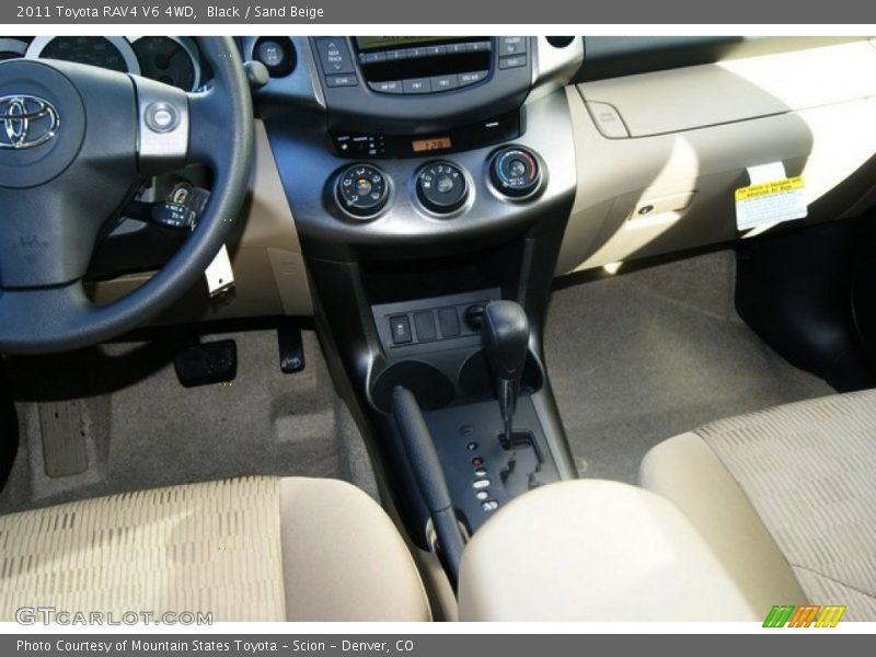 Black / Sand Beige 2011 Toyota RAV4 V6 4WD
