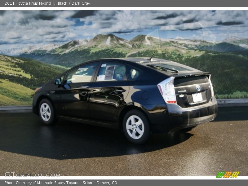 Black / Dark Gray 2011 Toyota Prius Hybrid II