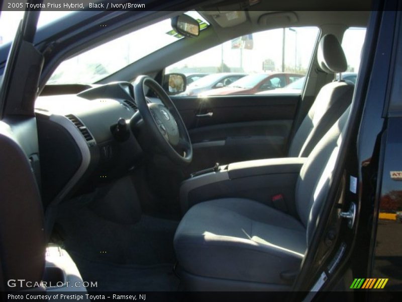 Black / Ivory/Brown 2005 Toyota Prius Hybrid