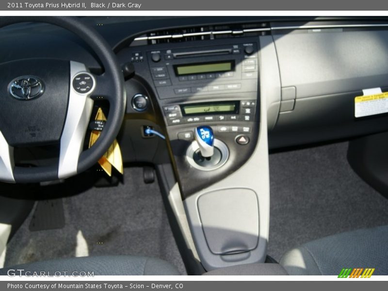 Black / Dark Gray 2011 Toyota Prius Hybrid II