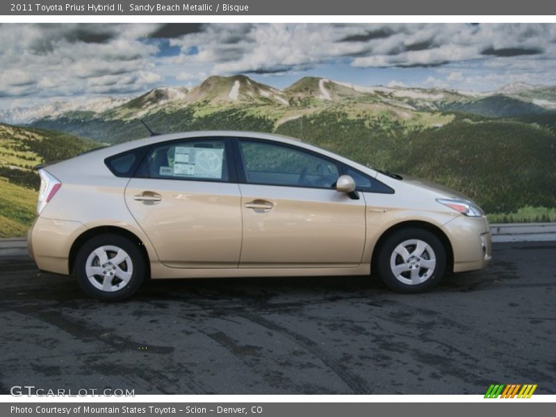 Sandy Beach Metallic / Bisque 2011 Toyota Prius Hybrid II