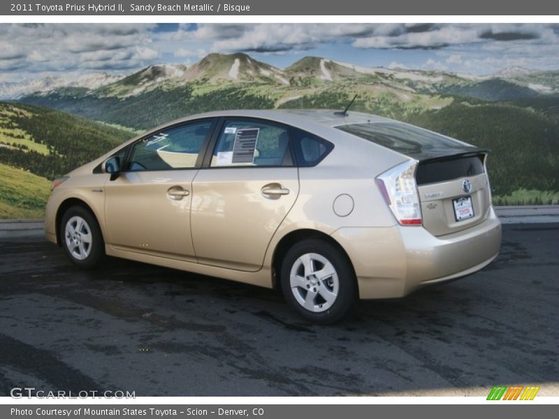 Sandy Beach Metallic / Bisque 2011 Toyota Prius Hybrid II