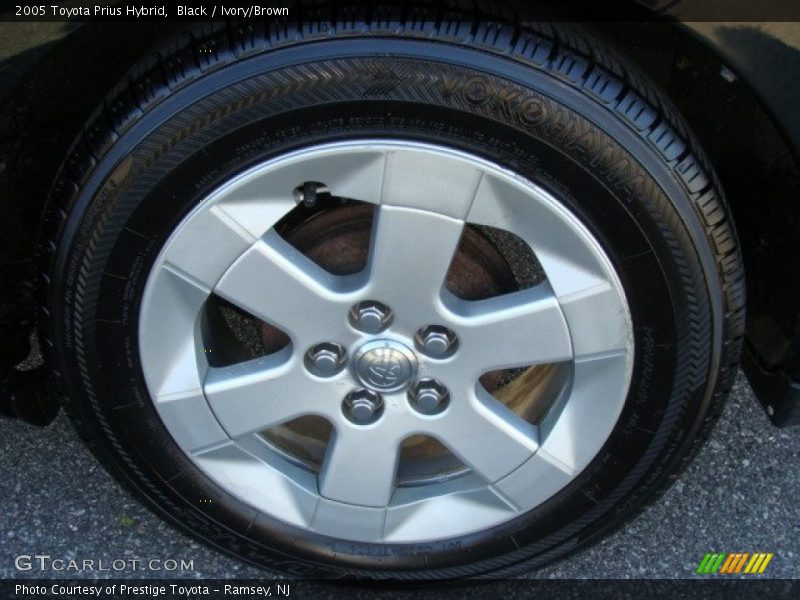 Black / Ivory/Brown 2005 Toyota Prius Hybrid