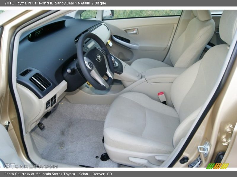 Sandy Beach Metallic / Bisque 2011 Toyota Prius Hybrid II