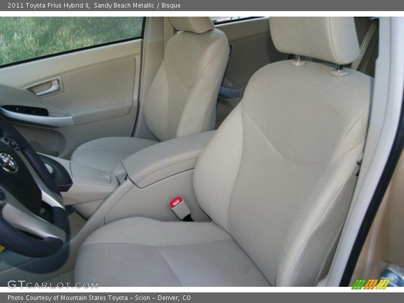 Sandy Beach Metallic / Bisque 2011 Toyota Prius Hybrid II