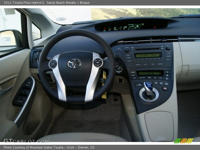 Sandy Beach Metallic / Bisque 2011 Toyota Prius Hybrid II
