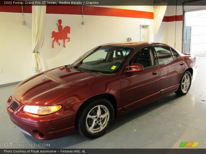 Redfire Metallic / Graphite 2003 Pontiac Grand Prix GT Sedan