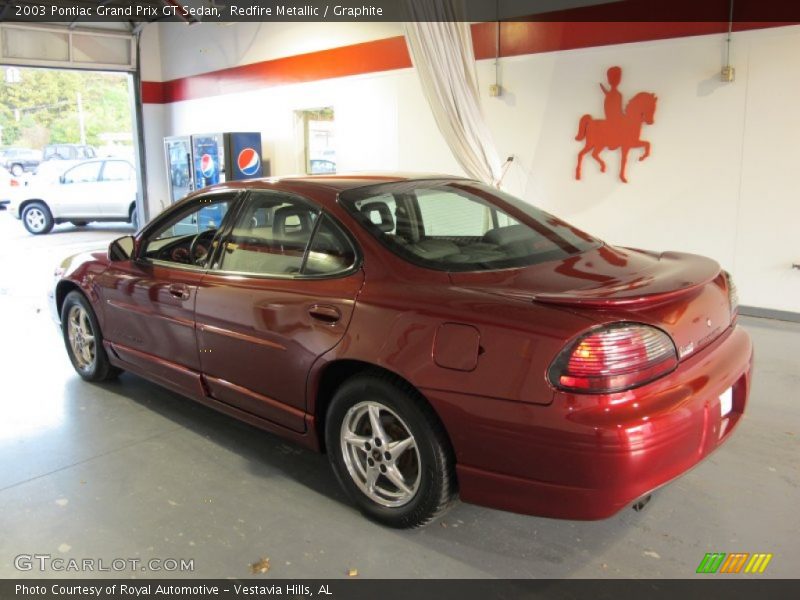 Redfire Metallic / Graphite 2003 Pontiac Grand Prix GT Sedan