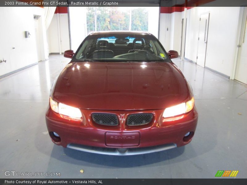 Redfire Metallic / Graphite 2003 Pontiac Grand Prix GT Sedan