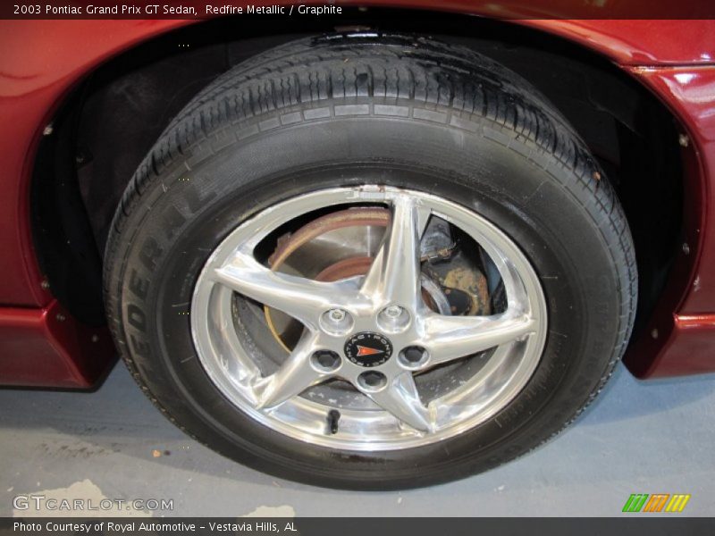 Redfire Metallic / Graphite 2003 Pontiac Grand Prix GT Sedan