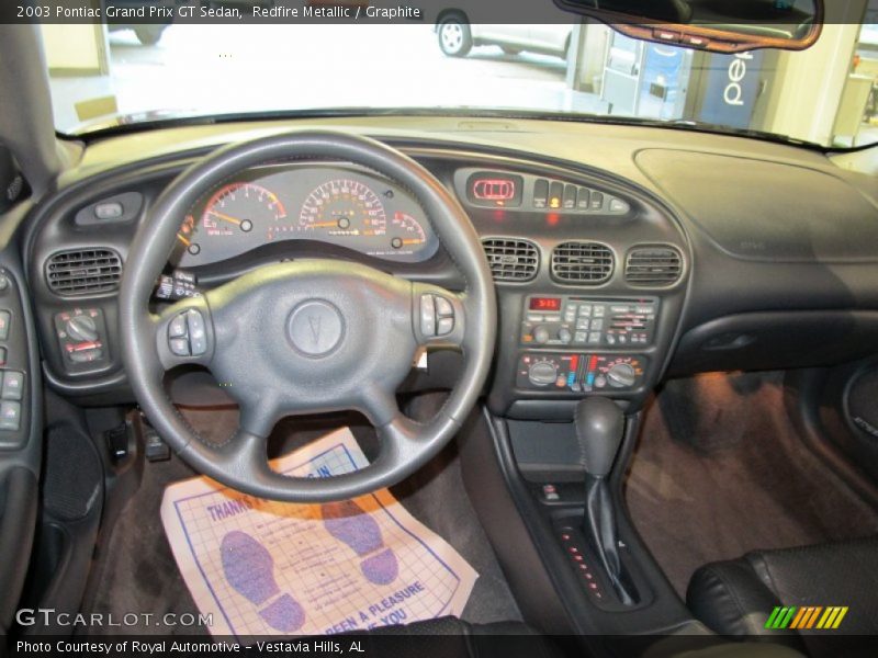 Redfire Metallic / Graphite 2003 Pontiac Grand Prix GT Sedan