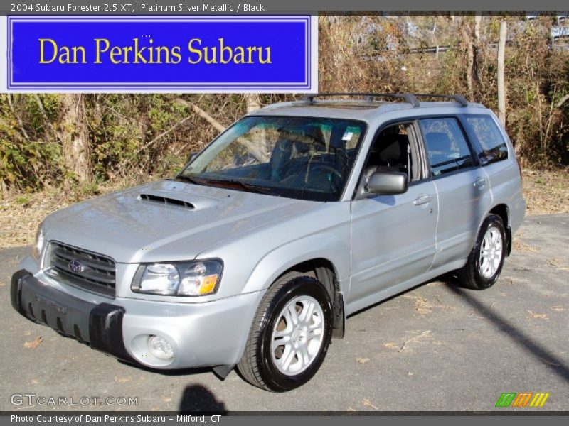 Platinum Silver Metallic / Black 2004 Subaru Forester 2.5 XT