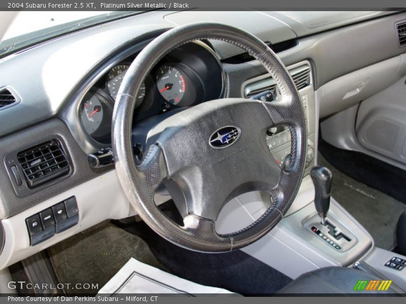 Platinum Silver Metallic / Black 2004 Subaru Forester 2.5 XT