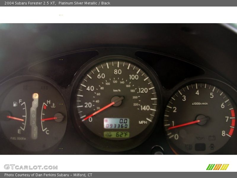 Platinum Silver Metallic / Black 2004 Subaru Forester 2.5 XT