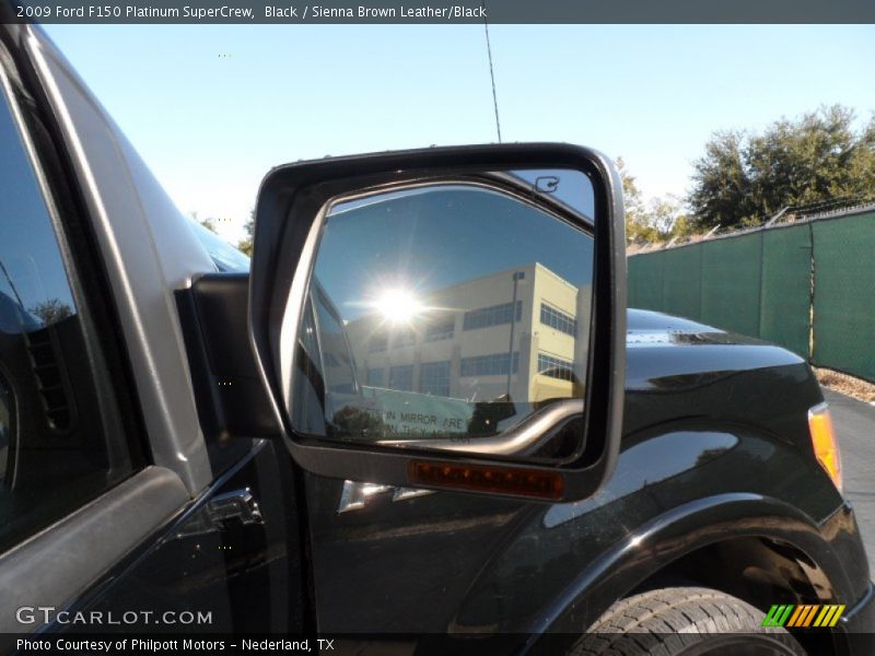 Black / Sienna Brown Leather/Black 2009 Ford F150 Platinum SuperCrew