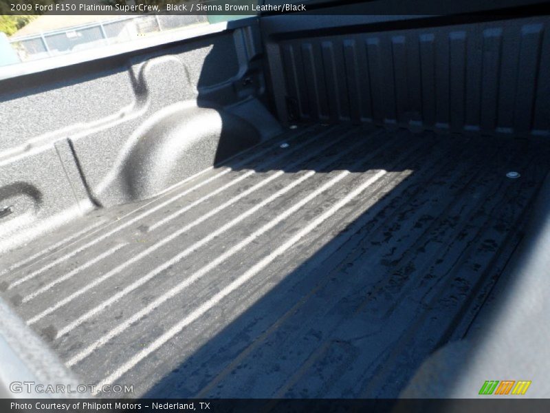 Black / Sienna Brown Leather/Black 2009 Ford F150 Platinum SuperCrew