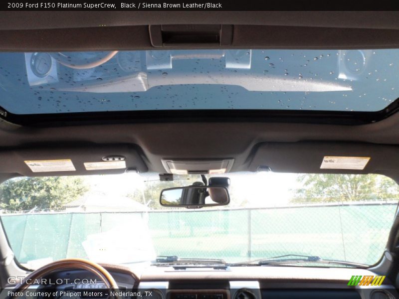 Black / Sienna Brown Leather/Black 2009 Ford F150 Platinum SuperCrew