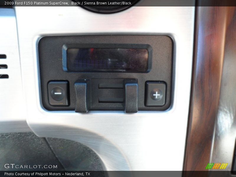 Black / Sienna Brown Leather/Black 2009 Ford F150 Platinum SuperCrew