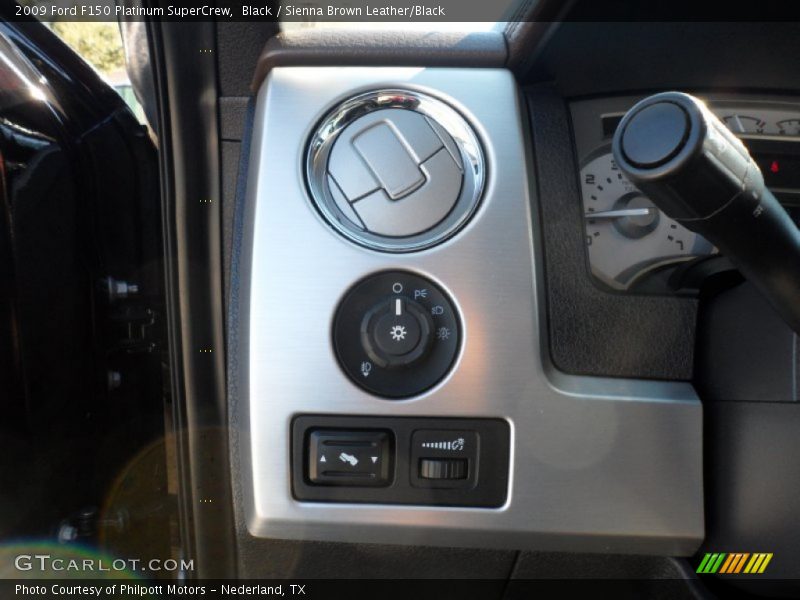 Black / Sienna Brown Leather/Black 2009 Ford F150 Platinum SuperCrew