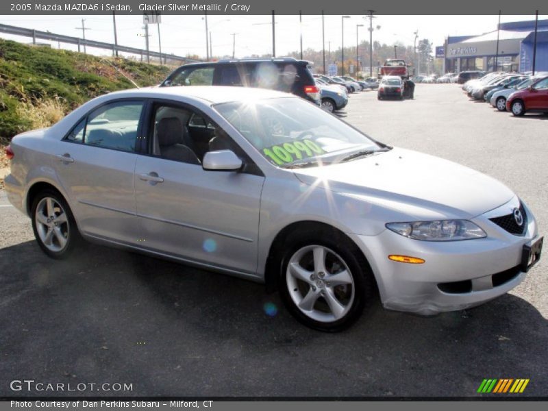 Glacier Silver Metallic / Gray 2005 Mazda MAZDA6 i Sedan