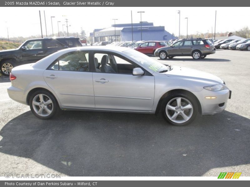Glacier Silver Metallic / Gray 2005 Mazda MAZDA6 i Sedan