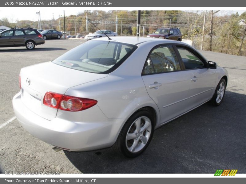 Glacier Silver Metallic / Gray 2005 Mazda MAZDA6 i Sedan